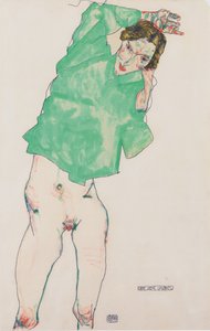ミラーリングする前 作： Egon Schiele